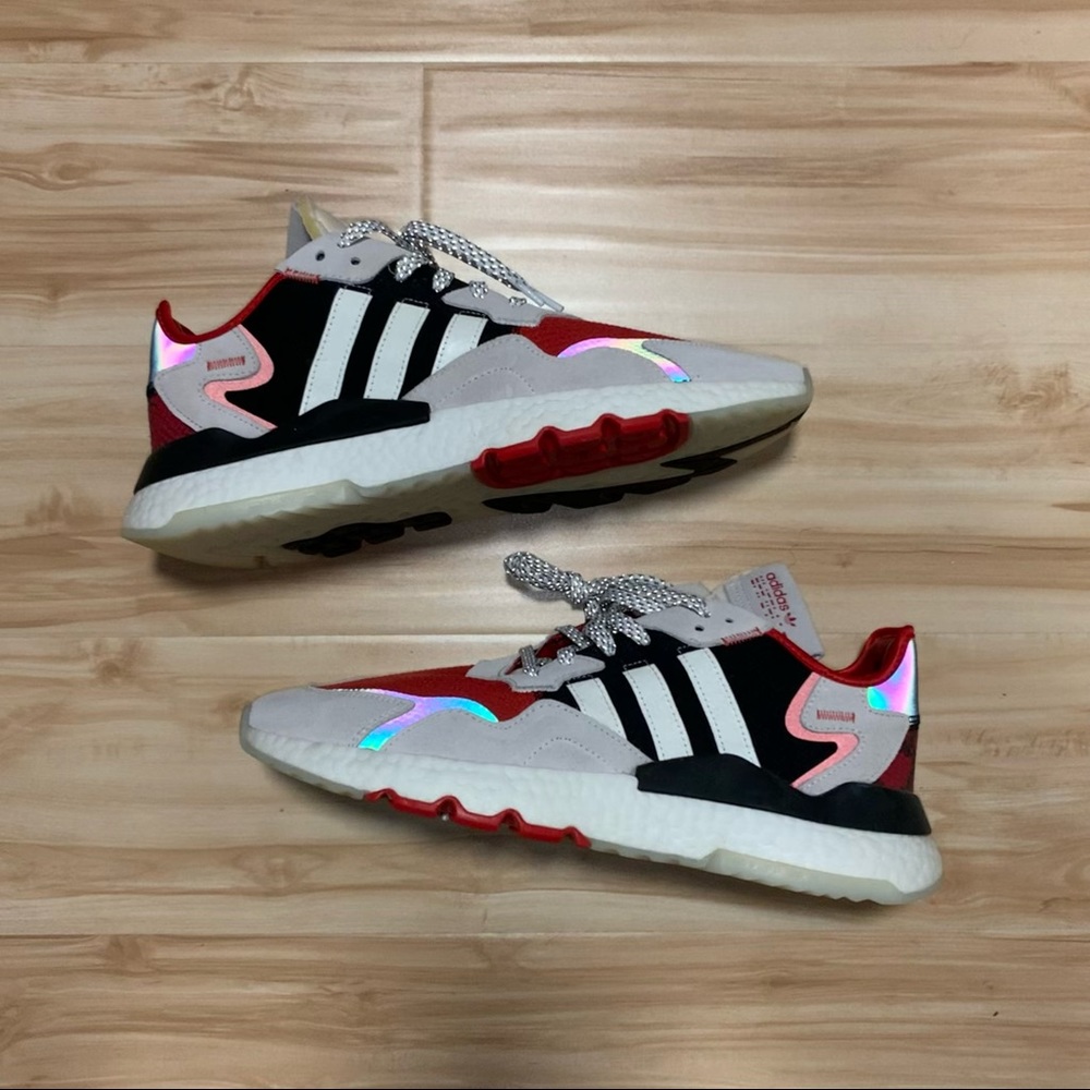 ADIDAS 3M REFLECTIVE NITE JOGGERS SIZE 11